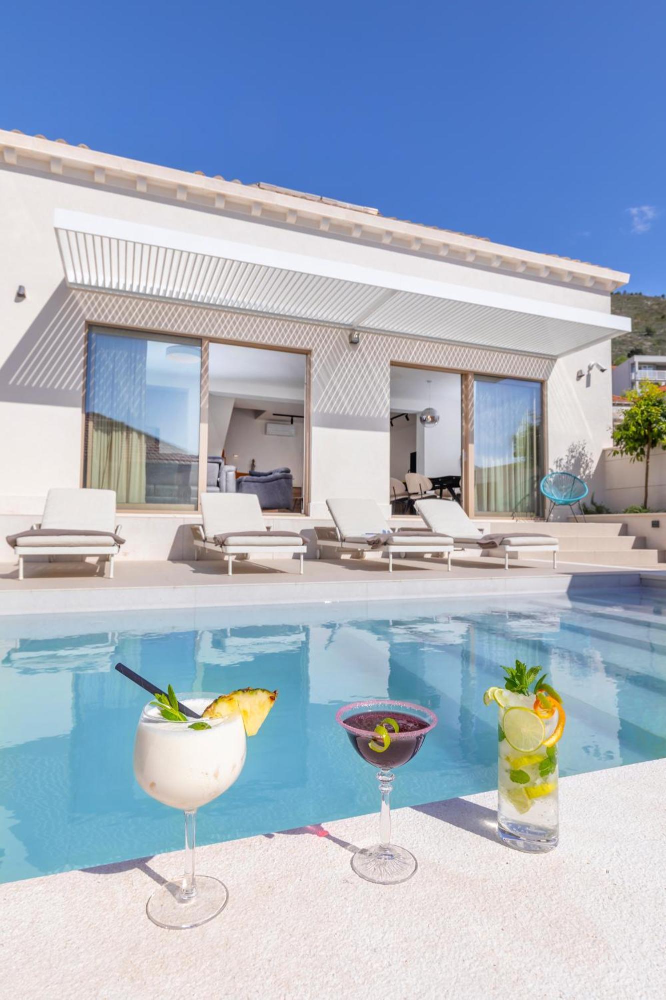 Brand New Villa Carmelita Exclusive With Free Smart Car Dubrovnik Bagian luar foto